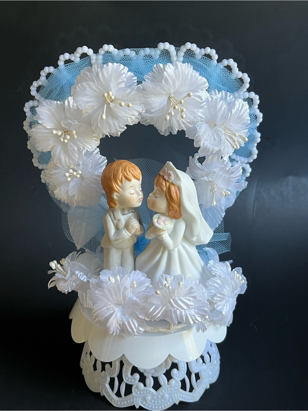 Vintage Wedding Cake Topper